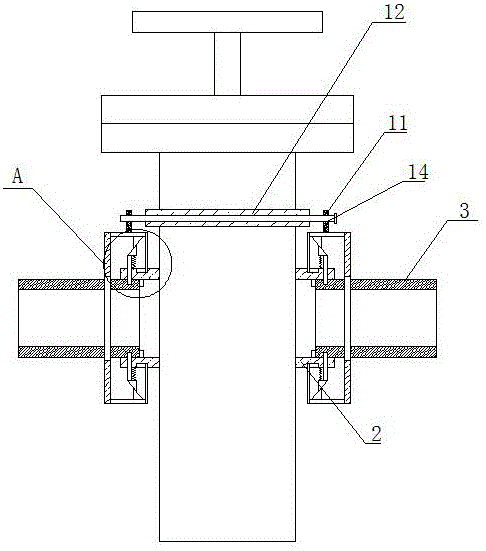 新型套筒閥結(jié)構(gòu)示意圖